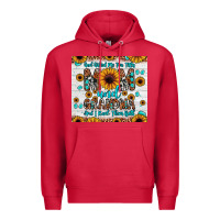 Cardinal god gifted me two titles mom and grandma and i rock them both Premium Hoodie - JahusDesignShop
