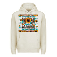 God Gifted Me Two Titles Mom And Grandma And I Rock Them Both Premium Hoodie | Teevron