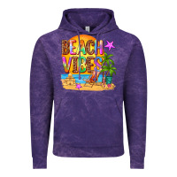 Cloud Purple beach vibes Vintage Hoodie - AdoDesignShop