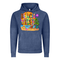 Vintage Denim beach vibes Vintage Hoodie - AdoDesignShop