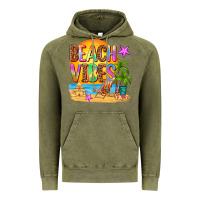 Vintage Olive beach vibes Vintage Hoodie - AdoDesignShop