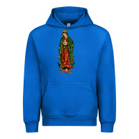 Cobalt christmas our lady of guadalupe Urban Hoodie - JahusDesignShop