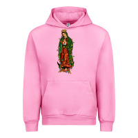 Fuchsia Pink christmas our lady of guadalupe Urban Hoodie - JahusDesignShop