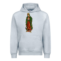 Heather Grey christmas our lady of guadalupe Urban Hoodie - JahusDesignShop