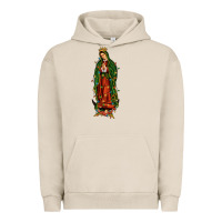 Pigment French Oak christmas our lady of guadalupe Urban Hoodie - JahusDesignShop