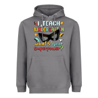 Storm i teach kindergarten whats your superpower Heavyweight Hoodie - MaliasSmallBusiness
