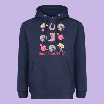 Heavyweight Hoodie howdy valentine