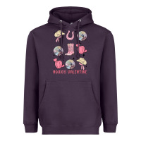 Plum howdy valentine Heavyweight Hoodie - MaliasSmallBusiness