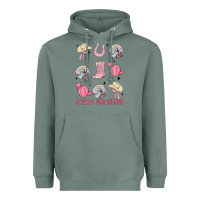 Sage howdy valentine Heavyweight Hoodie - MaliasSmallBusiness
