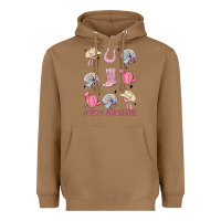 Toasted Coconut howdy valentine Heavyweight Hoodie - MaliasSmallBusiness