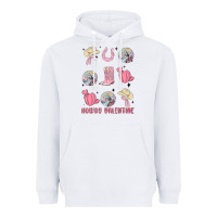 White howdy valentine Heavyweight Hoodie - MaliasSmallBusiness