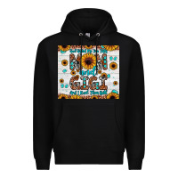 Black god gifted me two titles mom and gigi and i rock them both Premium Hoodie - JahusDesignShop