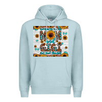 God Gifted Me Two Titles Mom And Gigi And I Rock Them Both Premium Hoodie | Teevron