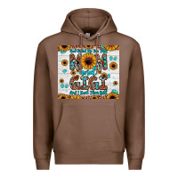 Chestnut god gifted me two titles mom and gigi and i rock them both Premium Hoodie - JahusDesignShop