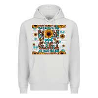 Dove Grey god gifted me two titles mom and gigi and i rock them both Premium Hoodie - JahusDesignShop