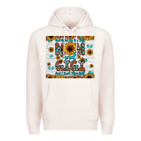 Pale Pink god gifted me two titles mom and gigi and i rock them both Premium Hoodie - JahusDesignShop