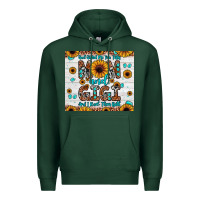 Sports Green god gifted me two titles mom and gigi and i rock them both Premium Hoodie - JahusDesignShop