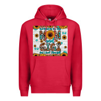 Cardinal god gifted me two titles mom and gigi and i rock them both Premium Hoodie - JahusDesignShop