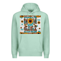 Seafoam god gifted me two titles mom and gigi and i rock them both Premium Hoodie - JahusDesignShop