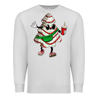 Dove Grey little debbie christmas tree cakes Premium Sweatshirt - Zillion Design Studio
