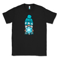 Black winter gnome with snowflake Classic Tee - BundleAndBundleShop