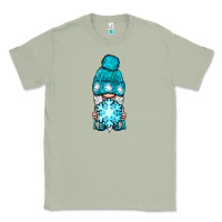 Matcha winter gnome with snowflake Classic Tee - BundleAndBundleShop