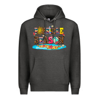 Charcoal Heather popsicle season Premium Hoodie - AdoDesignShop