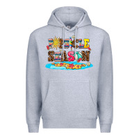 Heather Grey popsicle season Premium Hoodie - AdoDesignShop