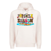 Pale Pink popsicle season Premium Hoodie - AdoDesignShop