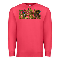 Cardinal my daddy is my hero army western Premium Sweatshirt - texasbilliewilder