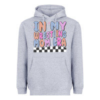 Heather Grey in my wrestling mom era Heavyweight Hoodie - MaliasSmallBusiness