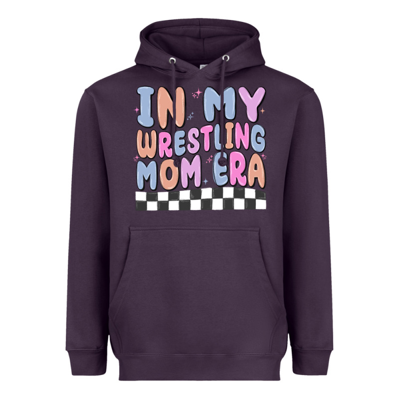 In My Wrestling Mom Era Heavyweight Hoodie by MaliasSmallBusiness | Teevron