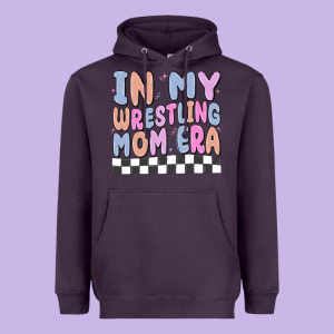 In My Wrestling Mom Era Heavyweight Hoodie Designed By Maliassmallbusiness