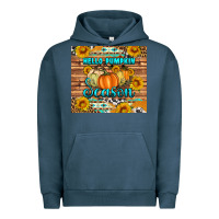 Pigment Midnight Navy hello pumpkin season tumbler Urban Hoodie - Artiststas