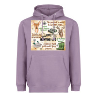 Lavender hunting life Heavyweight Hoodie - MaliasSmallBusiness