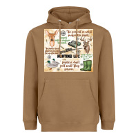 Toasted Coconut hunting life Heavyweight Hoodie - MaliasSmallBusiness
