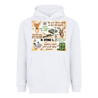 White hunting life Heavyweight Hoodie - MaliasSmallBusiness