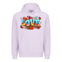 Lilac love summer Premium Hoodie - AdoDesignShop