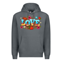Rock love summer Premium Hoodie - AdoDesignShop