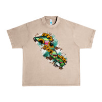 French Oak Baja California Sur State Of Mexico Map Urban Heavy Tee - RanaPortraitStore