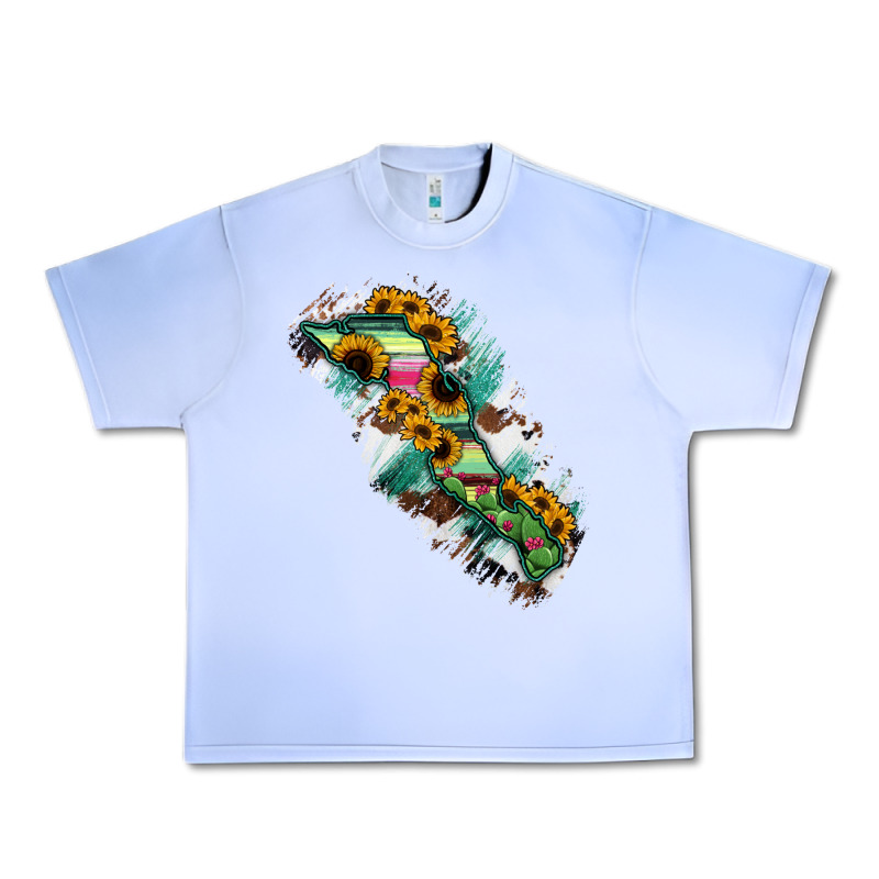 Baja California Sur State Of Mexico Map Urban Heavy Tee by RanaPortraitStore | Teevron