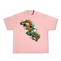 Salmon Baja California Sur State Of Mexico Map Urban Heavy Tee - RanaPortraitStore