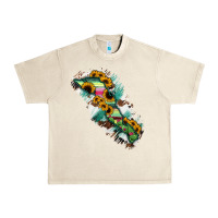 Sandshell Baja California Sur State Of Mexico Map Urban Heavy Tee - RanaPortraitStore