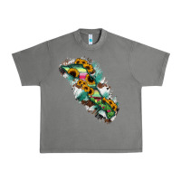 Tornado Baja California Sur State Of Mexico Map Urban Heavy Tee - RanaPortraitStore