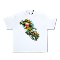 White Baja California Sur State Of Mexico Map Urban Heavy Tee - RanaPortraitStore