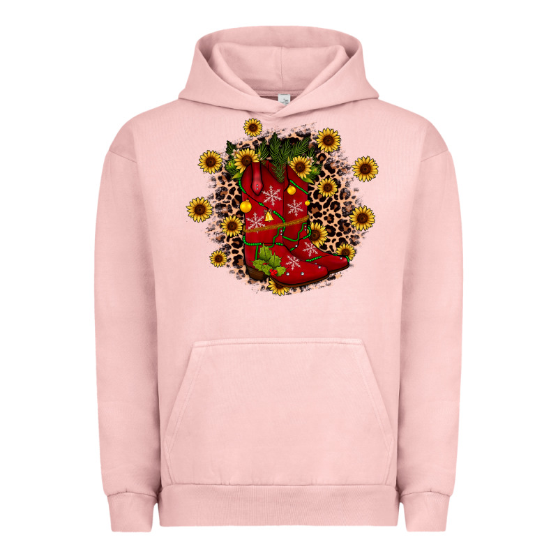Boots Wood Slice Ornament Urban Hoodie by JahusDesignShop | Teevron