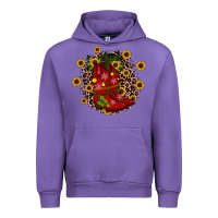 Tulip boots wood slice ornament Urban Hoodie - JahusDesignShop