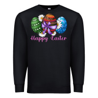 Black easter western eggs happy easter Premium Sweatshirt - RanaPortraitStore