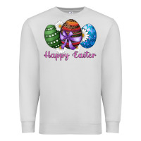 Dove Grey easter western eggs happy easter Premium Sweatshirt - RanaPortraitStore