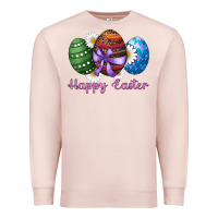 Pale Pink easter western eggs happy easter Premium Sweatshirt - RanaPortraitStore